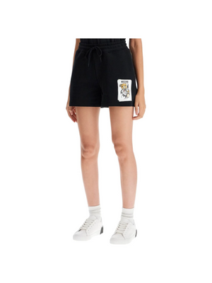 MOSCHINO-Teddy Bear Organic Cotton Shorts -JOHN JULIA.