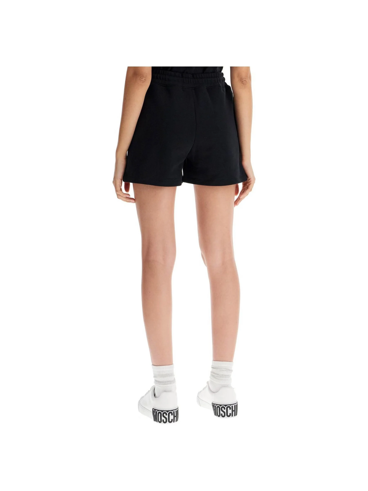 MOSCHINO-Teddy Bear Organic Cotton Shorts -JOHN JULIA.