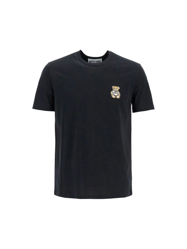 MOSCHINO-Teddy Bear Patch T Shirt With -JOHN JULIA.