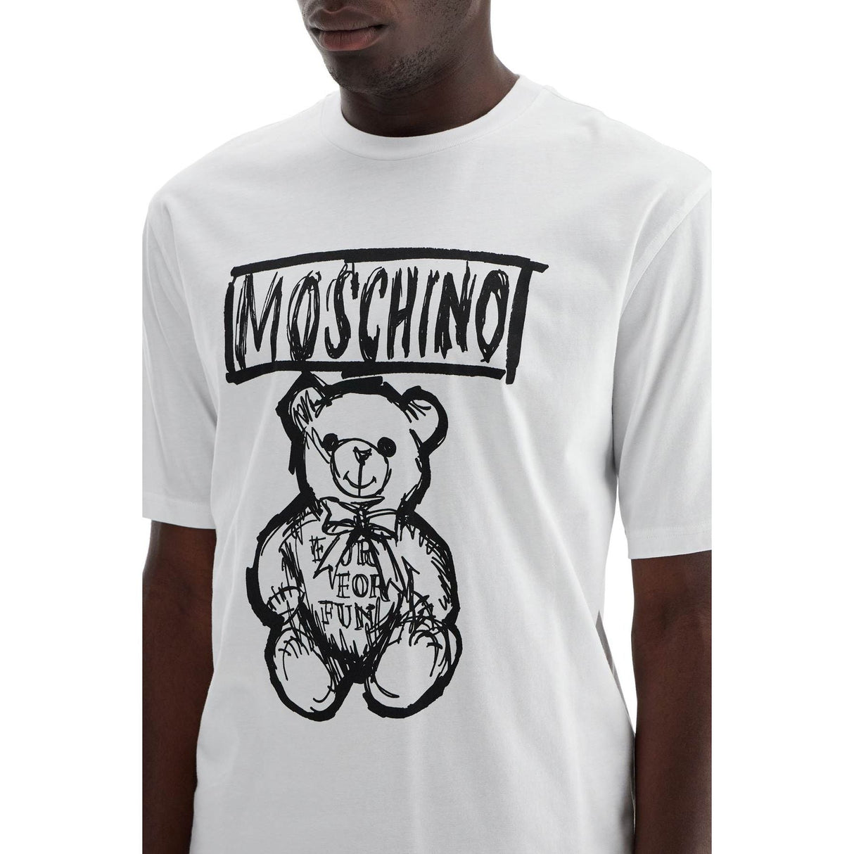 MOSCHINO-"Teddy Bear Print T -JOHN JULIA.