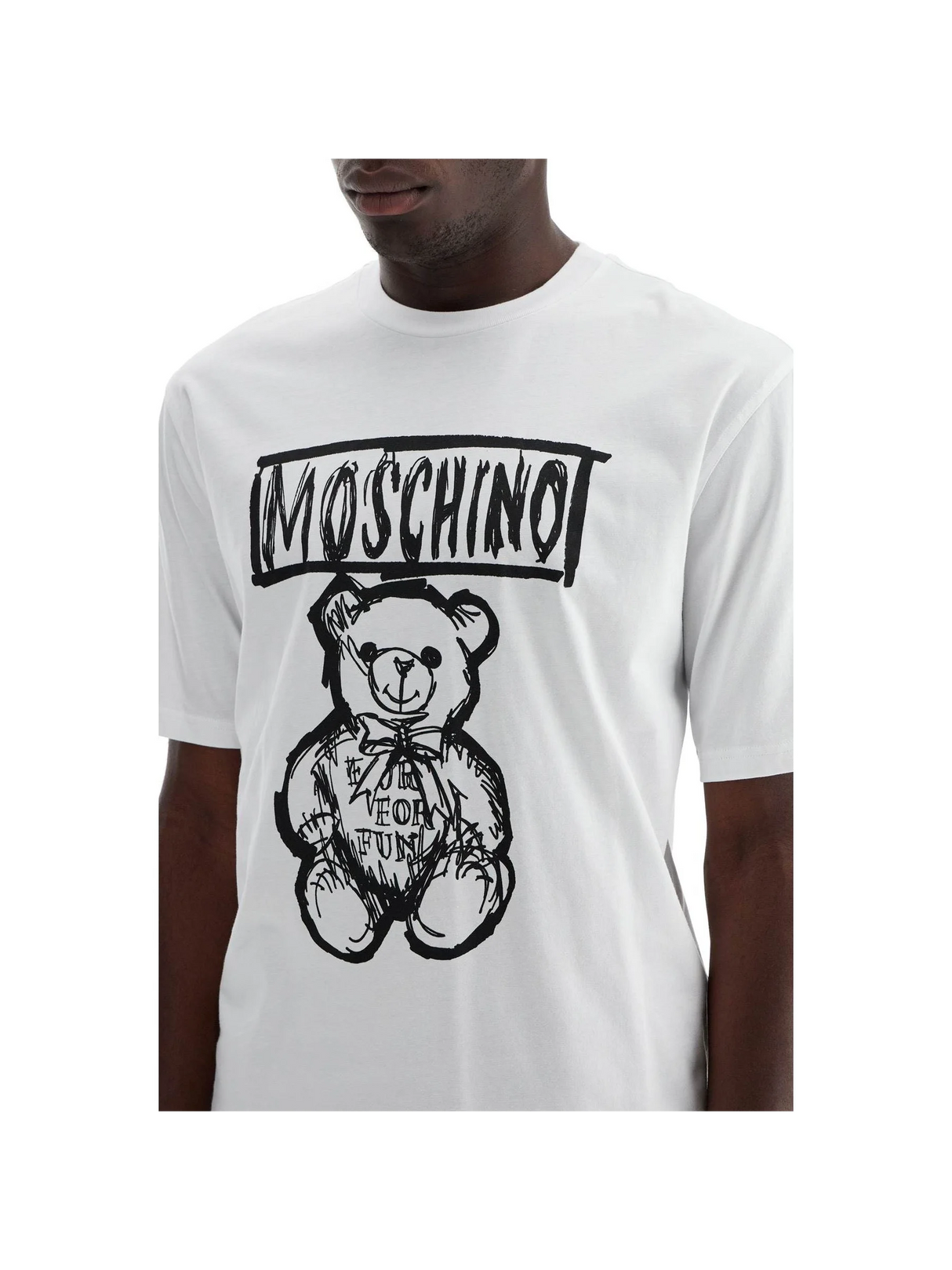 MOSCHINO-"Teddy Bear Print T -JOHN JULIA.