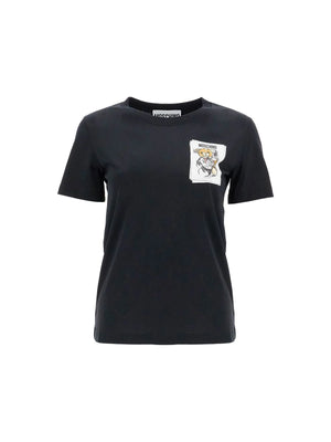 MOSCHINO-Teddy Bear T Teddy Bear Organic Cotton T-Shirt -JOHN JULIA.