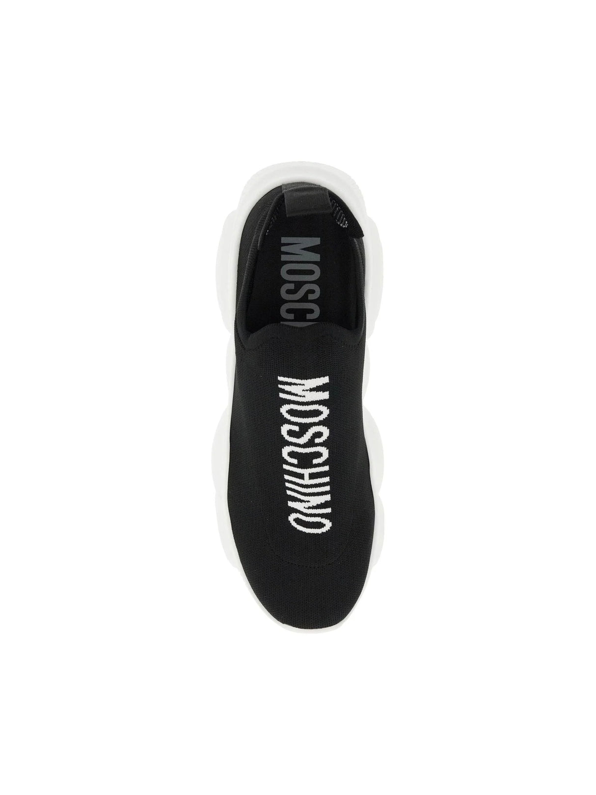 MOSCHINO-Teddy Sole Sneaker Socks-JOHN JULIA