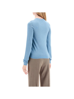 Cashmere Silk Knit Sweater-MRZ-JOHN JULIA