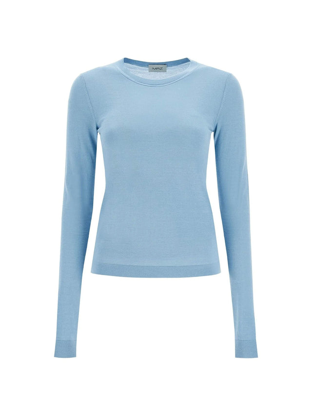 Cashmere Silk Knit Sweater-MRZ-JOHN JULIA