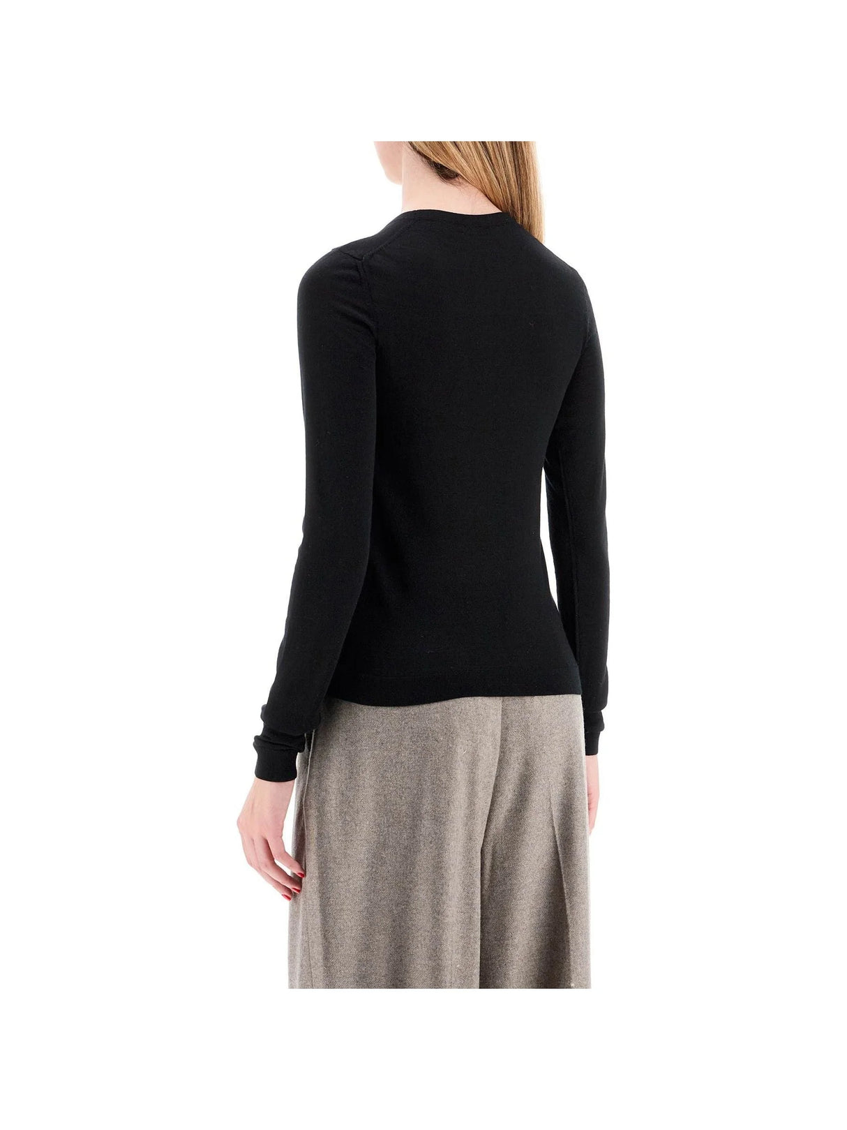 Cashmere Silk Knit Sweater-MRZ-JOHN JULIA