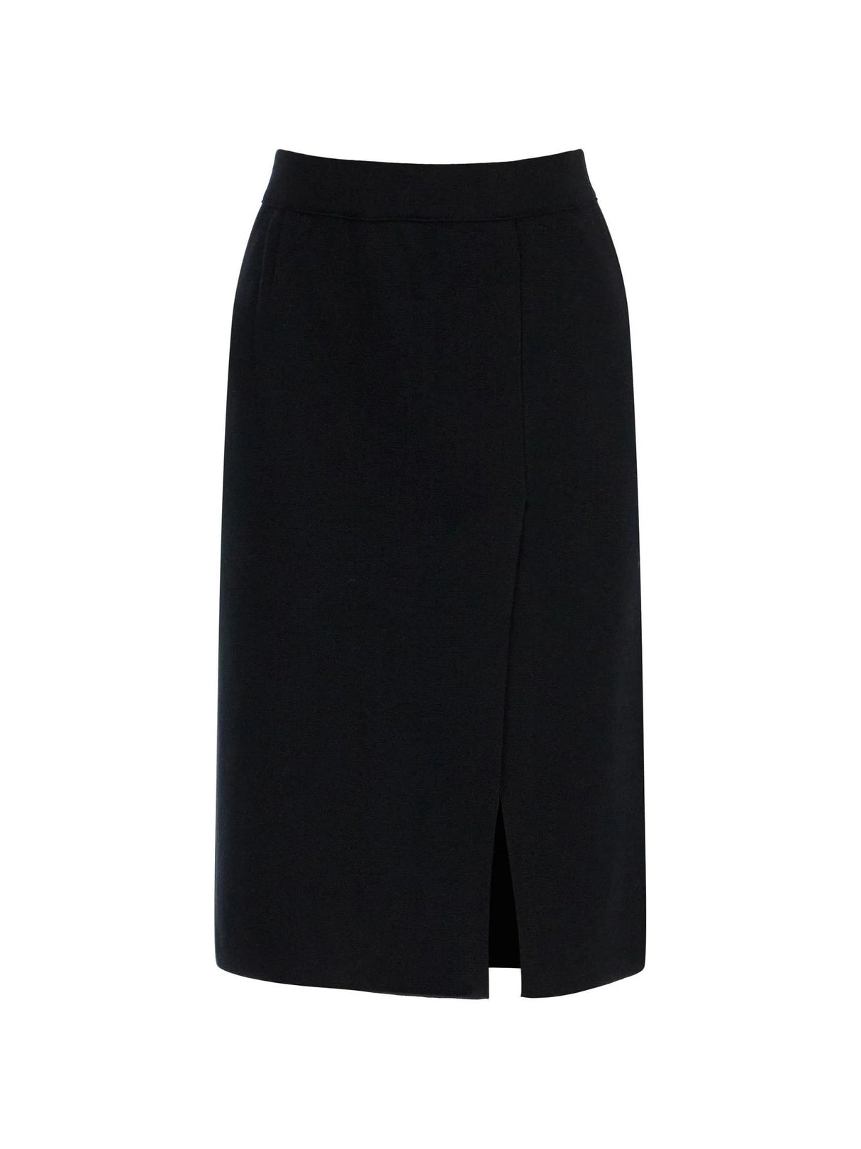 Pencil Wool Knitted Skirt-MRZ-JOHN JULIA