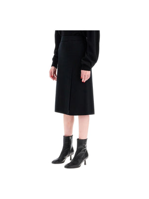 Pencil Wool Knitted Skirt-MRZ-JOHN JULIA