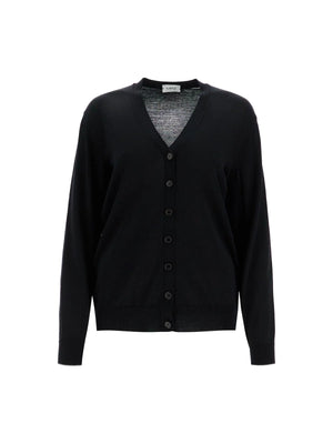 Lightweight Wool Cardigan-MRZ-JOHN JULIA