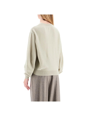 Wool Cashmere Knit Sweater-MRZ-JOHN JULIA