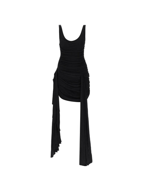 Draped Mini Dress - 32 - Women > Clothing > Dresses > Mini