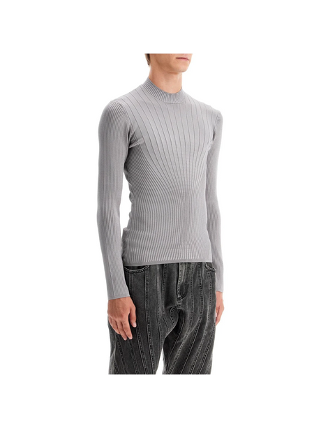 Fitted Ribbed Top - Men > Clothing > Knitwear > Pullovers