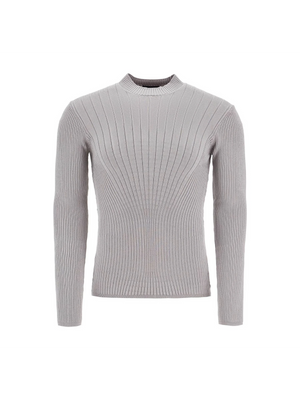 Fitted Ribbed Top - Men > Clothing > Knitwear > Pullovers