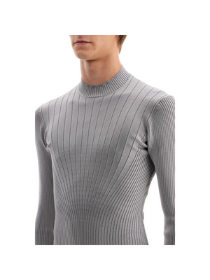 Fitted Ribbed Top - Men > Clothing > Knitwear > Pullovers