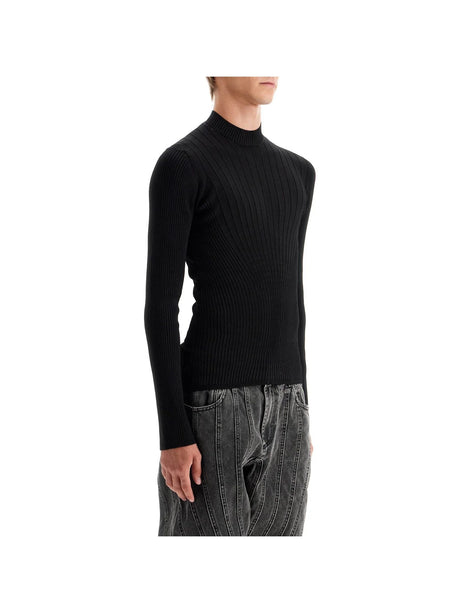 Fitted Ribbed Top - Men > Clothing > Knitwear > Pullovers