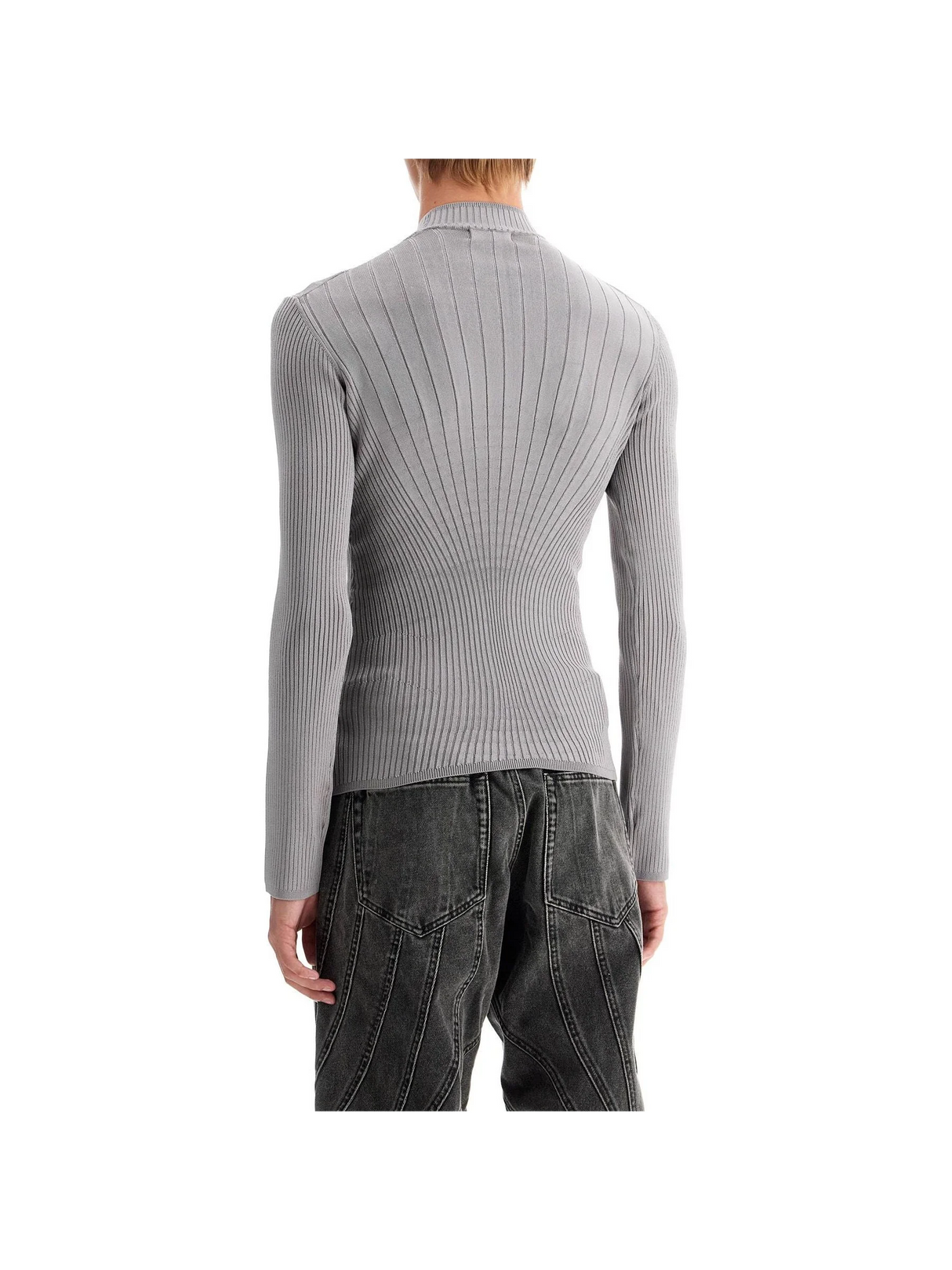 Fitted Ribbed Top - Men > Clothing > Knitwear > Pullovers