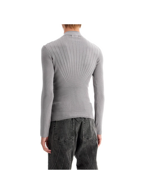 Fitted Ribbed Top - Men > Clothing > Knitwear > Pullovers