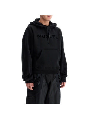 Mugler Logo Fleece Sweatshirt-Mugler-JOHN JULIA