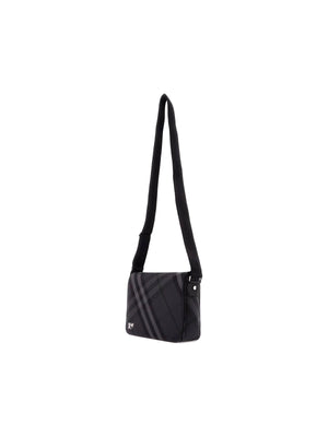 Zenith Leather Shoulder Bag With 9