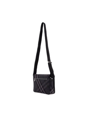 Zenith Leather Shoulder Bag With 9