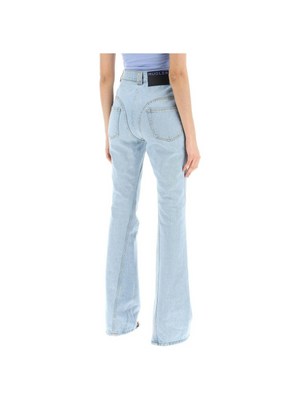 Organic Cotton Flared Jeans.