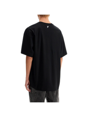 Oversized Cotton Piercing T-Shirt - Men > Clothing > T-Shirts and Sweatshirts > T-shirts