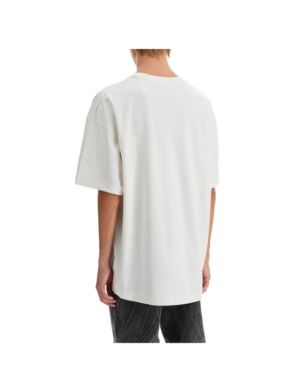 Oversized Cotton Piercing T-Shirt - Men > Clothing > T-Shirts and Sweatshirts > T-shirts