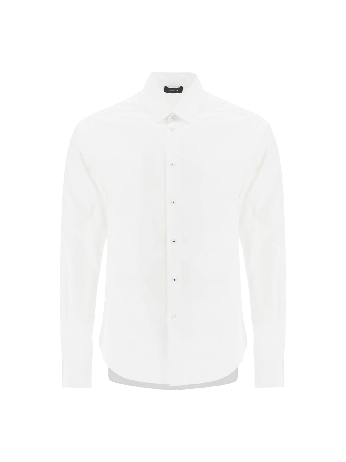 Poplin Silver Rivet Shirt-Mugler-JOHN JULIA