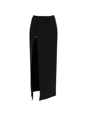 Long Skirt Piercing Detail-Mugler-JOHN JULIA