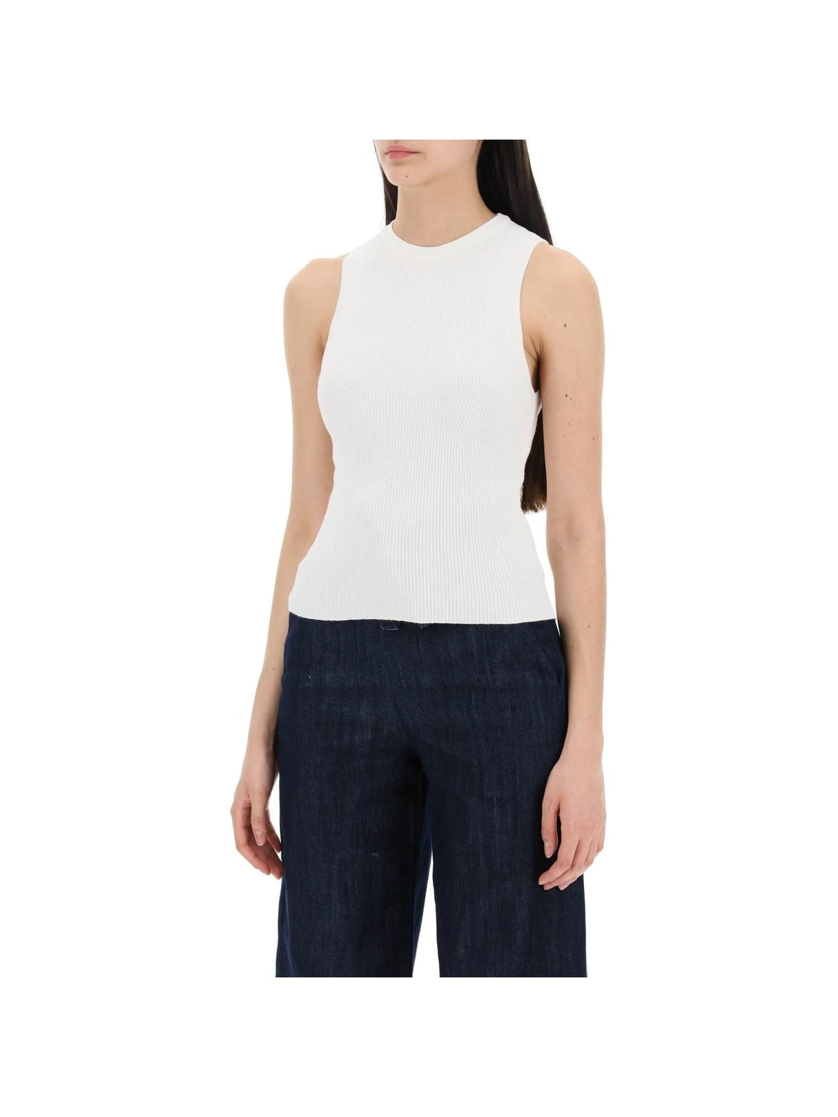 MVP WARDROBE-Montfleury Ribbed Top-JOHN JULIA