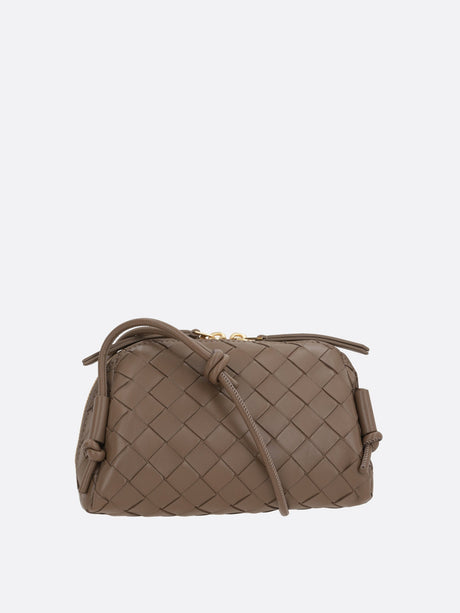 Concert Intrecciato Leather Crossbody Bag-Bottega Veneta-JOHN JULIA