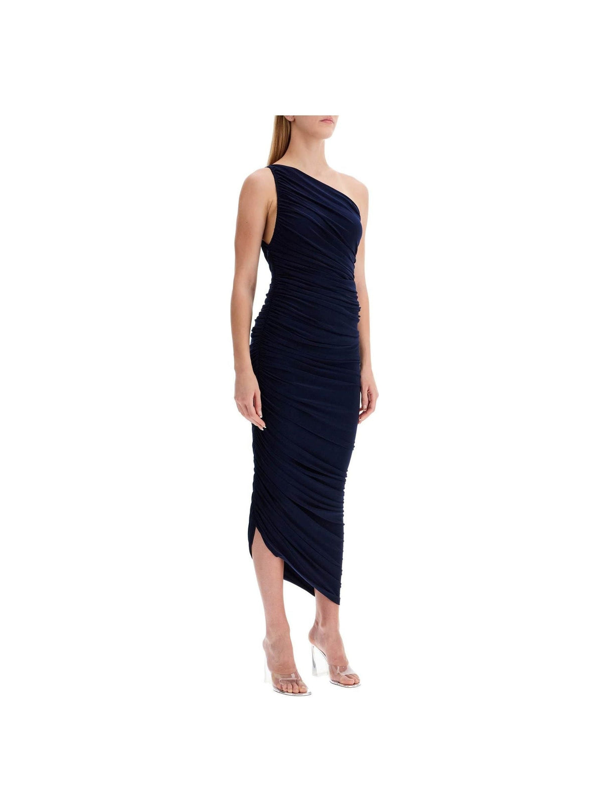 Asymmetric Diana Lycra Dress