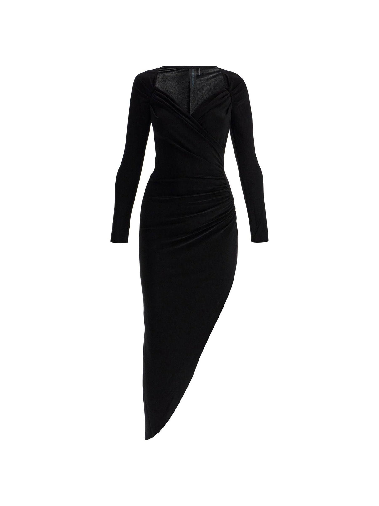 Asymmetric Draped Dress