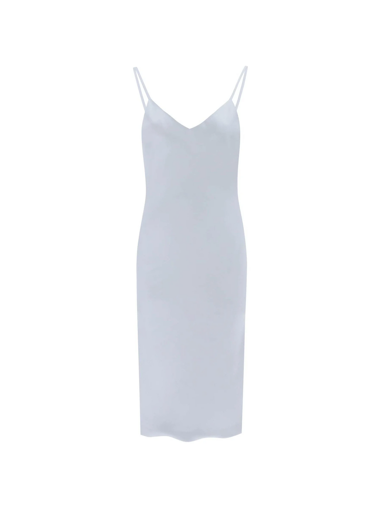 Crepe Satin Slip Dress - Women > Clothing > Dresses > Midi