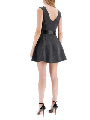 Grace Sleeveless Mini Dress-Norma Kamali-JOHN JULIA