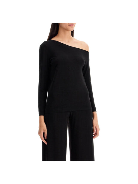 Off-Shoulder Poly Lycra Top