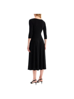 Reversible V-Neck Midi Dress - Women > Clothing > Dresses > Midi