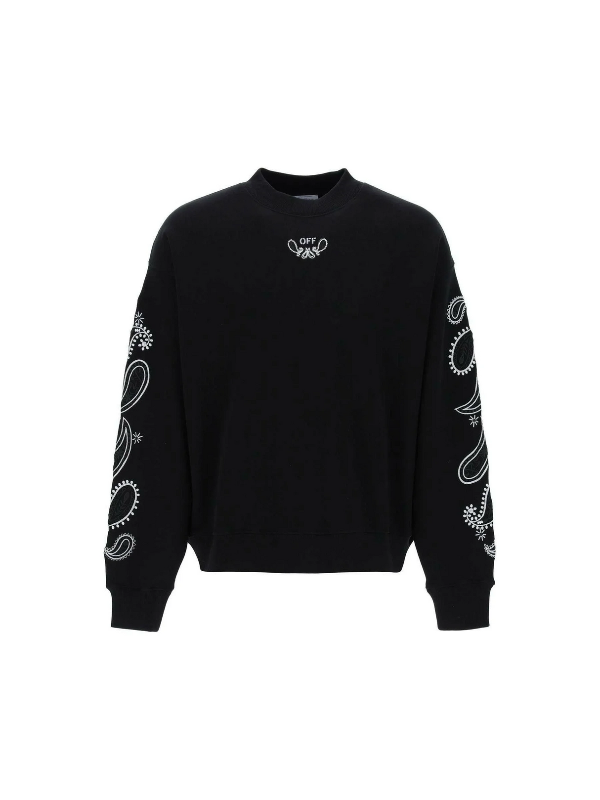 Arrow Bandana Crewneck Sweatshirt OFF-WHITE JOHN JULIA.