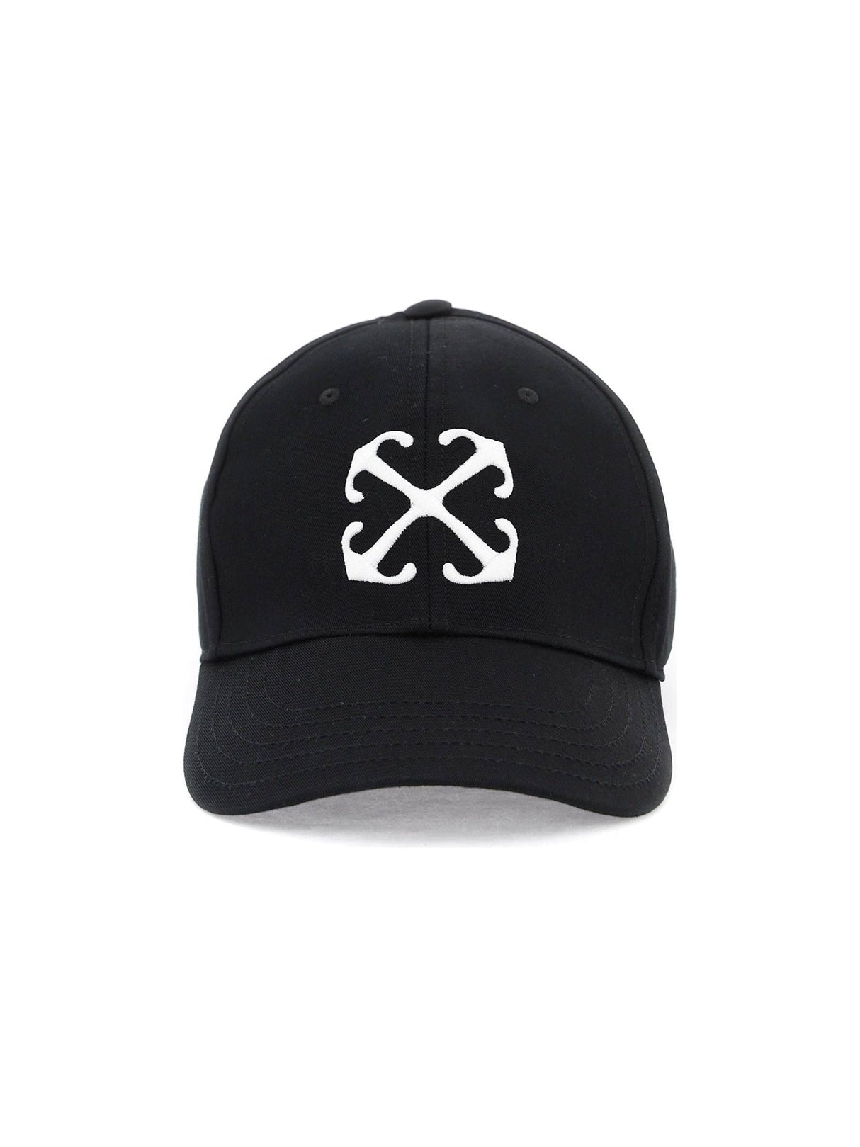 Arrow Logo Embroidered Cotton Cap