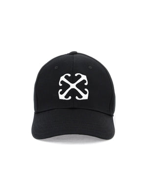 Arrow Logo Embroidered Cotton Cap - XXS - Women > Accessories > Hats and hair accessories > Hats