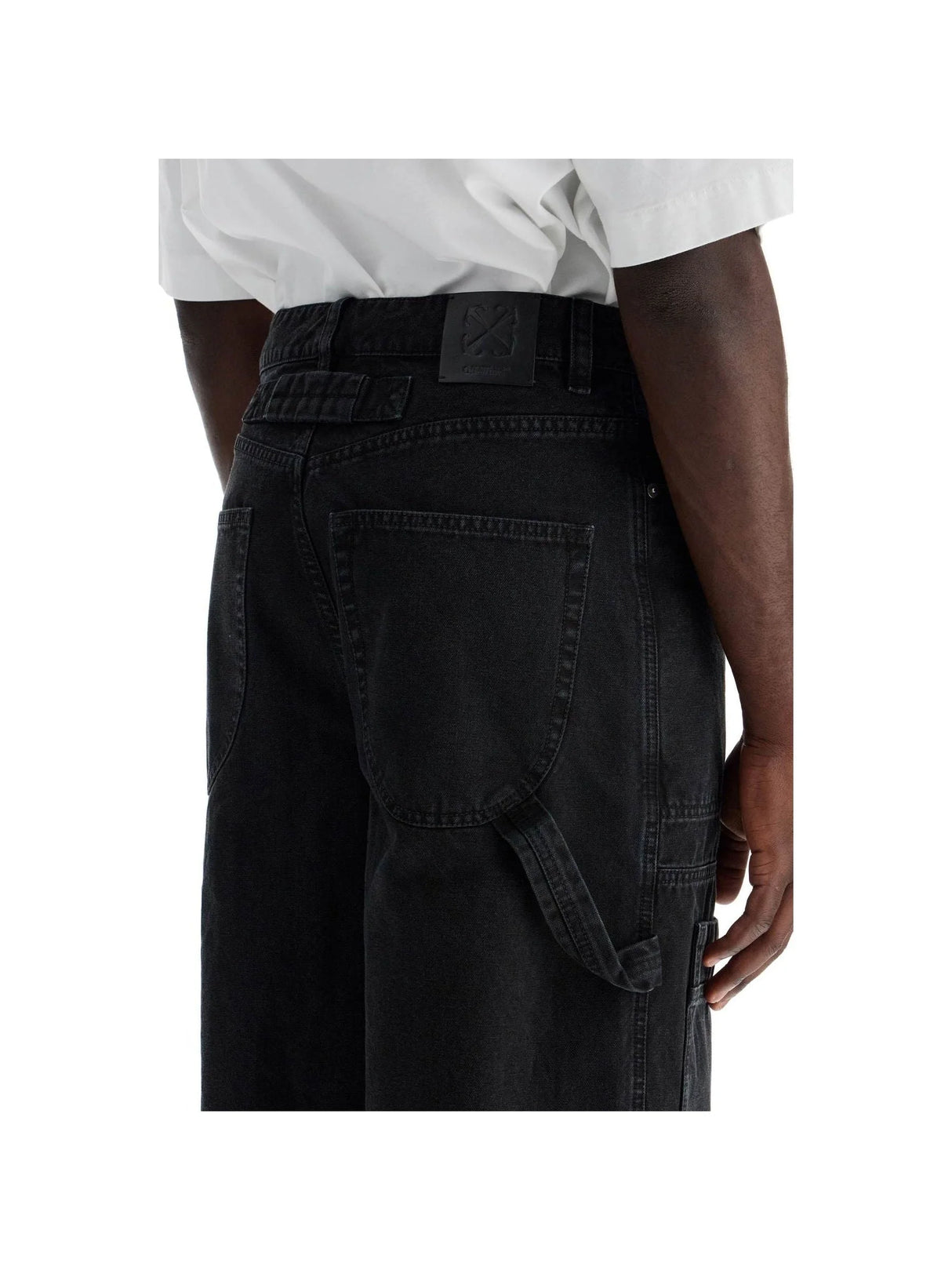 OFF-WHITE-Carpenter Canvas Pants -JOHN JULIA.