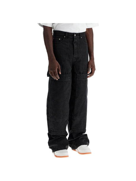 OFF-WHITE-Carpenter Canvas Pants -JOHN JULIA.