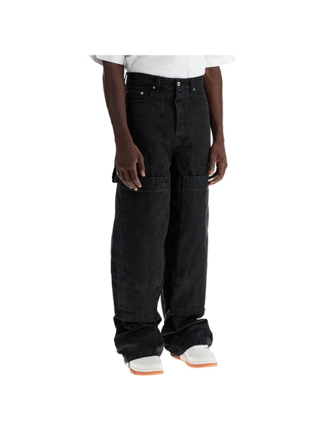 OFF-WHITE-Carpenter Canvas Pants -JOHN JULIA.