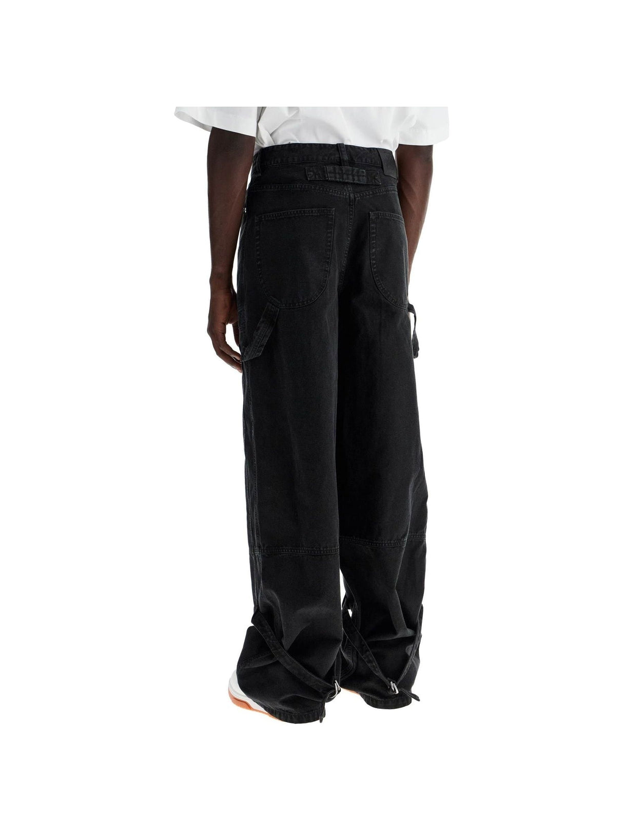 OFF-WHITE-Carpenter Canvas Pants -JOHN JULIA.