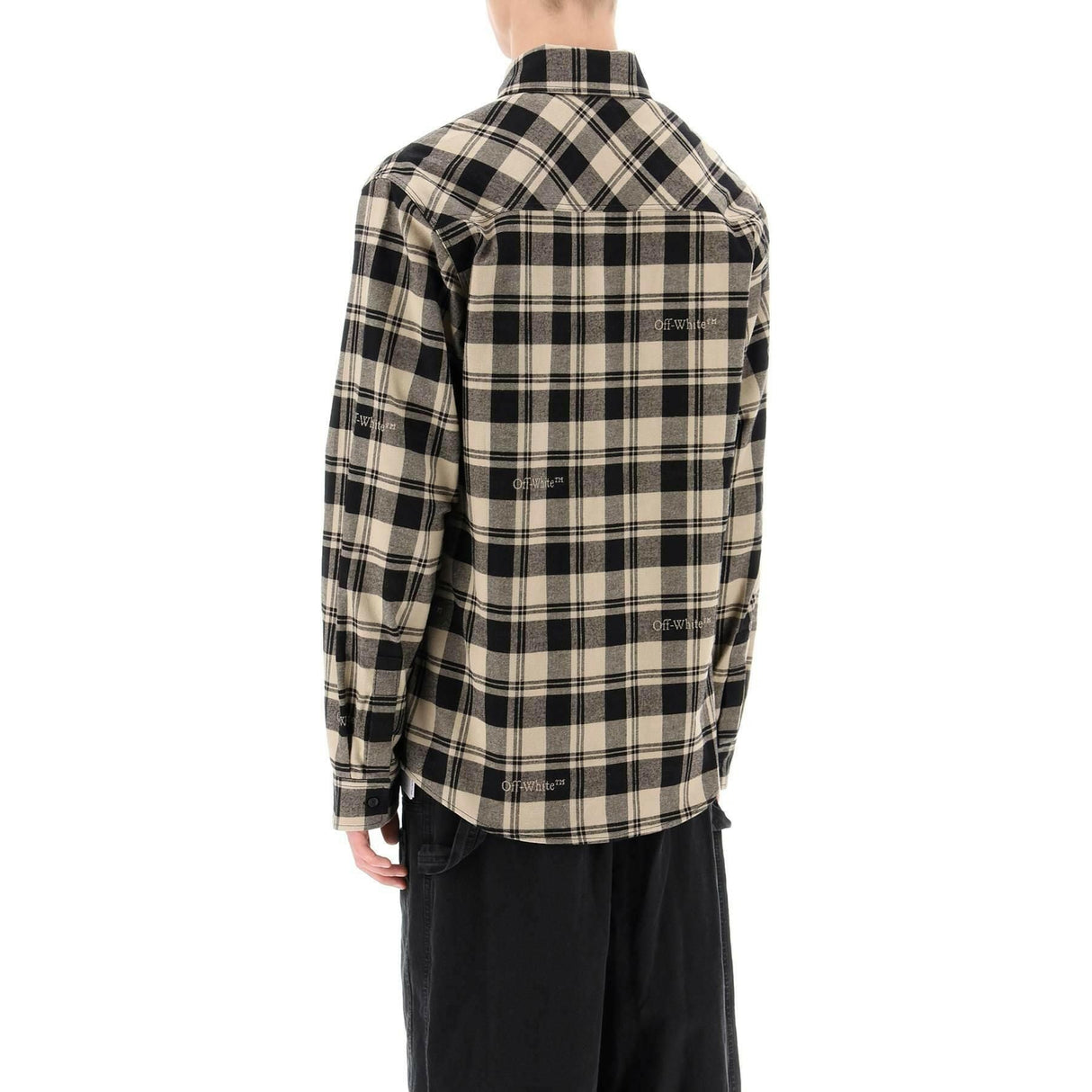 Check Flannel Shirt OFF-WHITE JOHN JULIA.