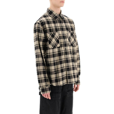 Check Flannel Shirt OFF-WHITE JOHN JULIA.