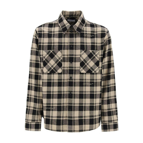 Check Flannel Shirt OFF-WHITE JOHN JULIA.