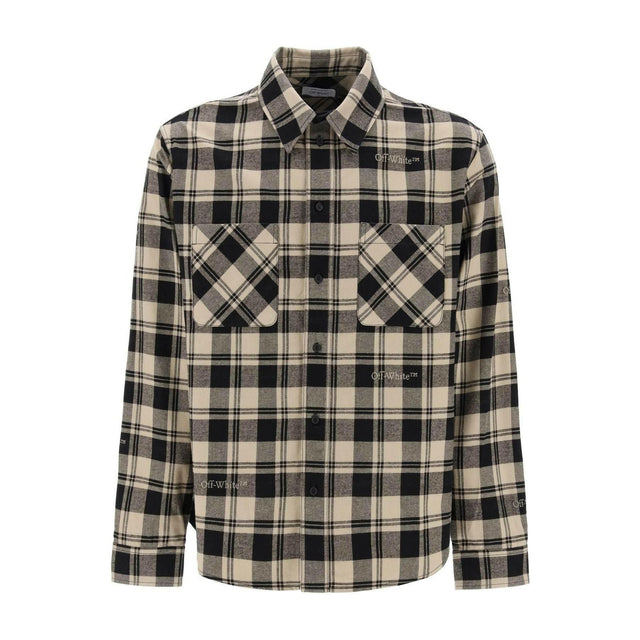 Check Flannel Shirt OFF-WHITE JOHN JULIA.