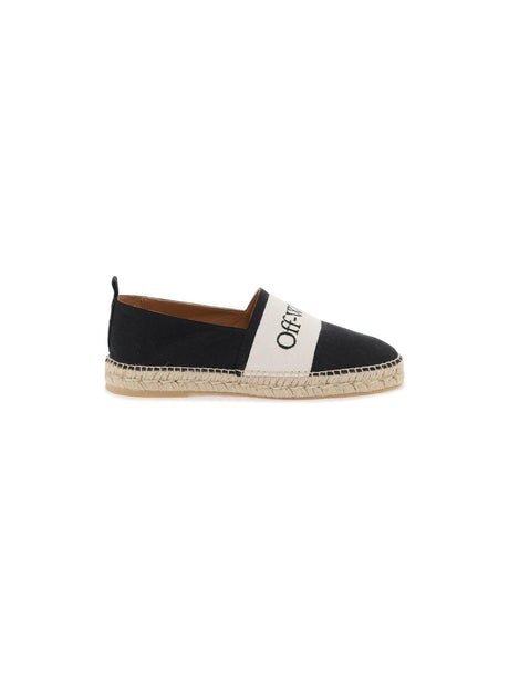 Cotton-Linen Canvas Espadrilles OFF-WHITE JOHN JULIA.