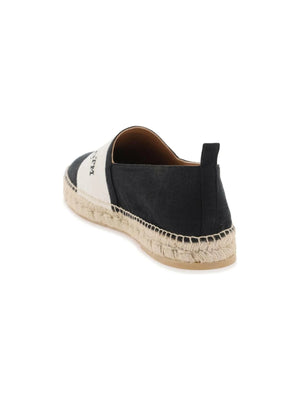 Cotton-Linen Canvas Espadrilles OFF-WHITE JOHN JULIA.